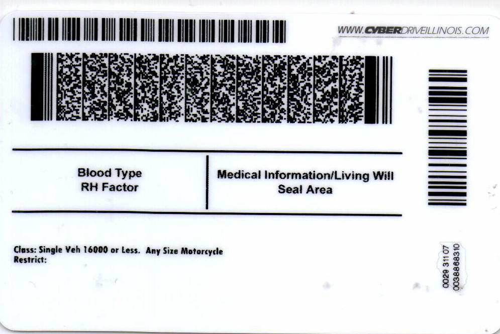 driver license barcode type